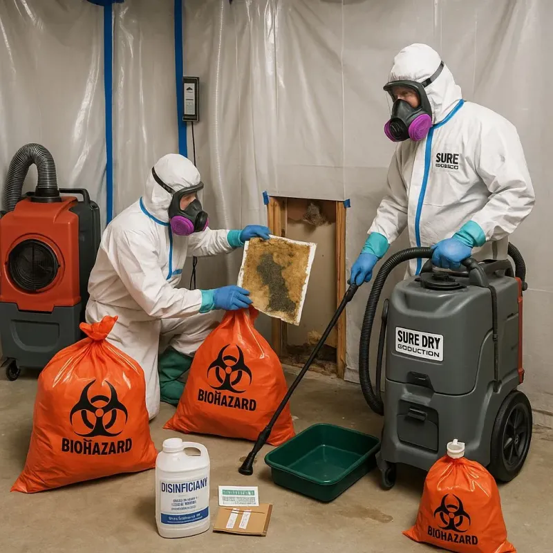 Contaminated Water Handling Protocols process in Warren, ME
