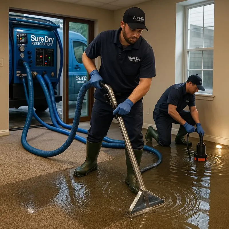 Water Extraction and Removal process in Warren, ME
